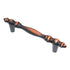 Amerock BP149-AC Tirador de barra para gabinete columnata de cobre antiguo de 3 "cc
