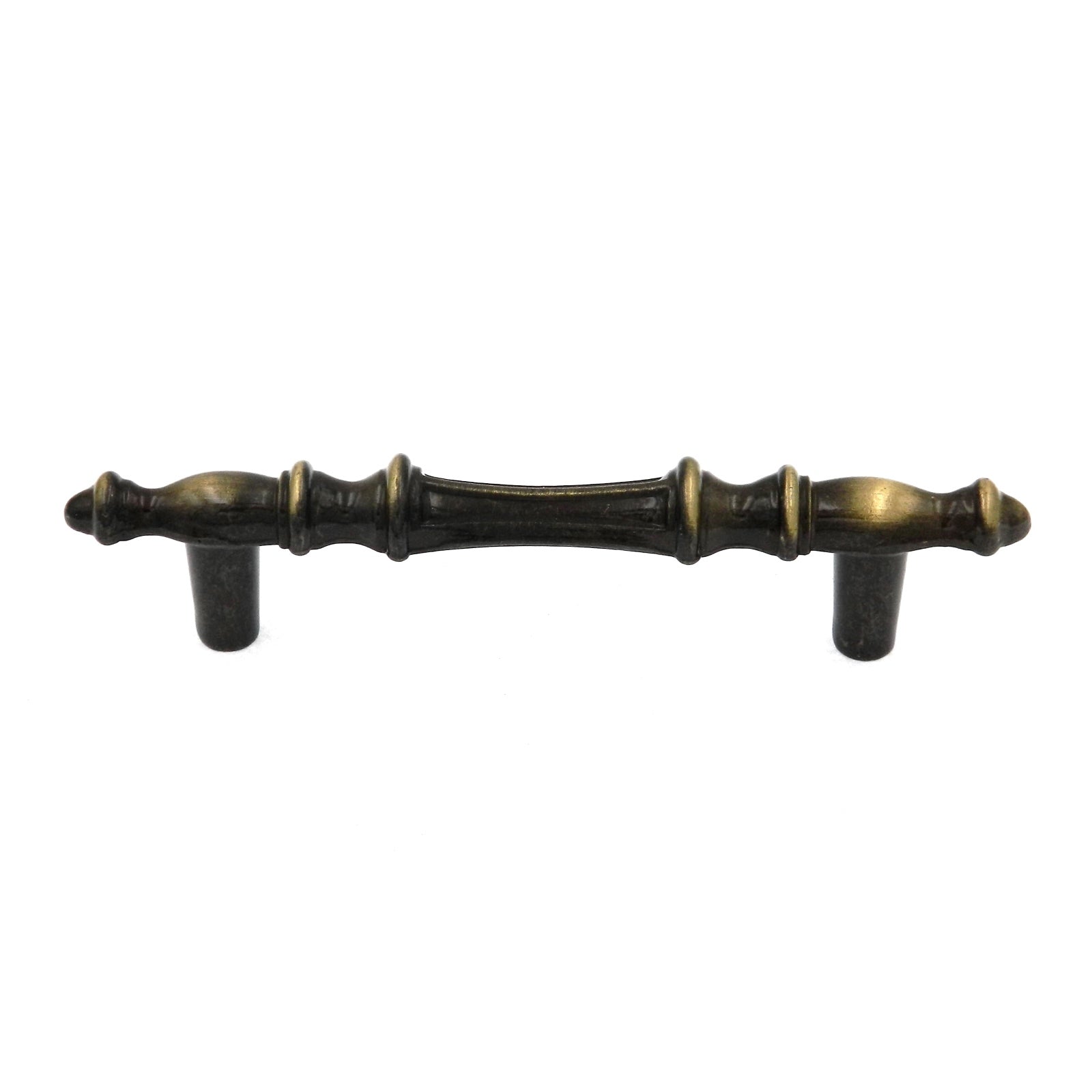 Amerock BP183-AE Tirador de barra para gabinete de colonia francesa, inglés antiguo, 3 "cc