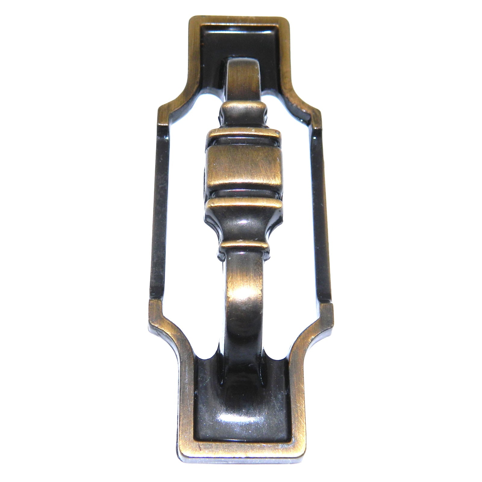 Vintage Amerock Viscount Antiguo Inglés 3"cc Gabinete Arco Tirador BP235-AE