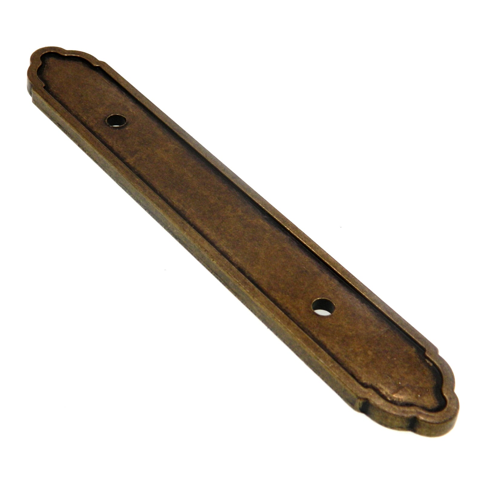 Vintage Amerock Furniture BP278-BB - Placa trasera para gabinete (3.0 in, latón bruñido)