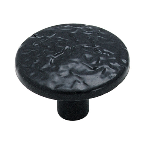 Amerock Allison Colonial BP3403-CB - Pomo redondo para gabinete, color negro