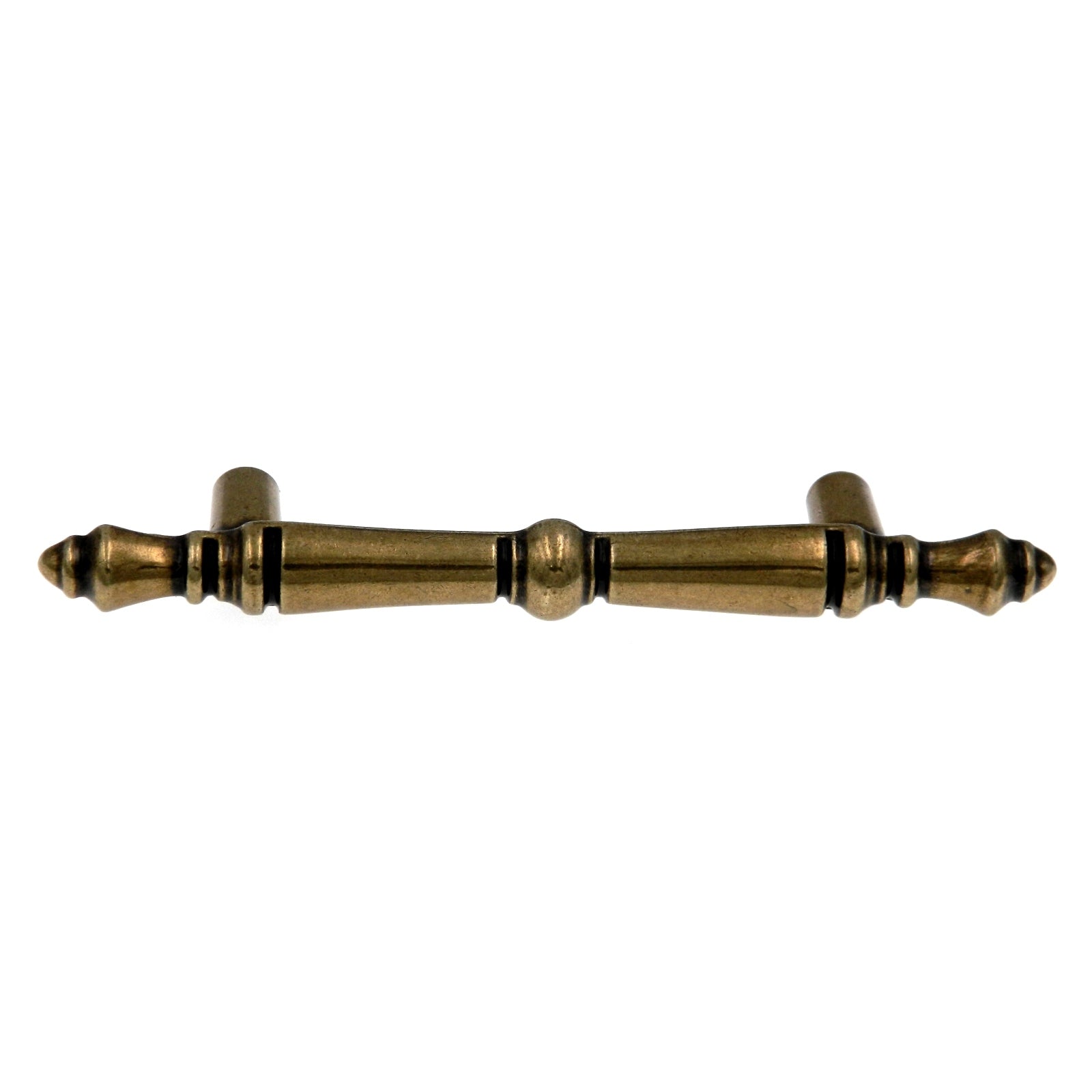 Amerock Allison BP3424-BB elegante tirador de barra de latón bruñido de 3 "cc