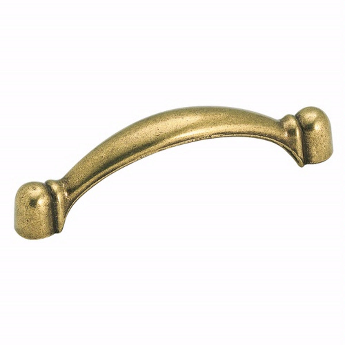 Amerock Allison BP3441-BB Tirador de manija de gabinete con arco de latón bruñido de 3 "cc
