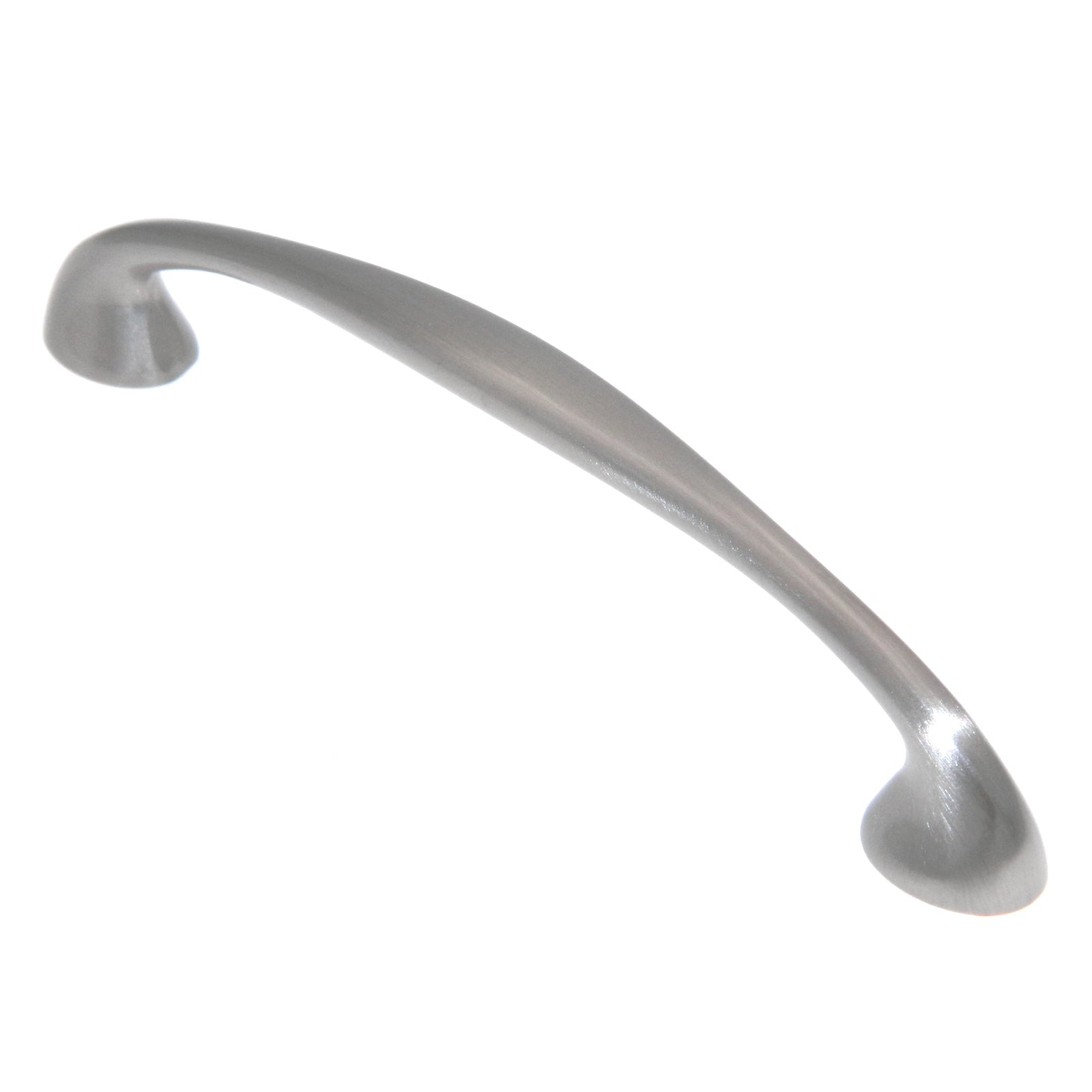 Amerock Basic Metals BP4479-G10 Tirador liso para gabinete, níquel satinado, 3 3/4" (96 mm) cc
