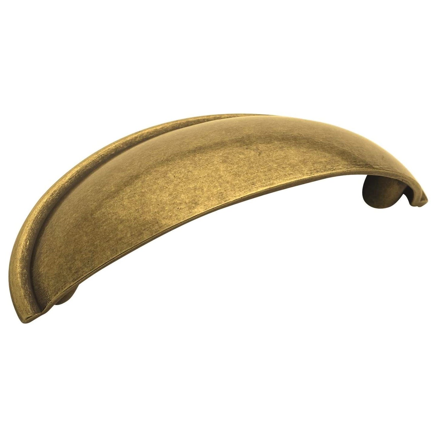 Amerock Cup Pulls Latón bruñido 2 1/2 pulgadas (64 mm) CTC Cajón Cup Pull BP53019BB