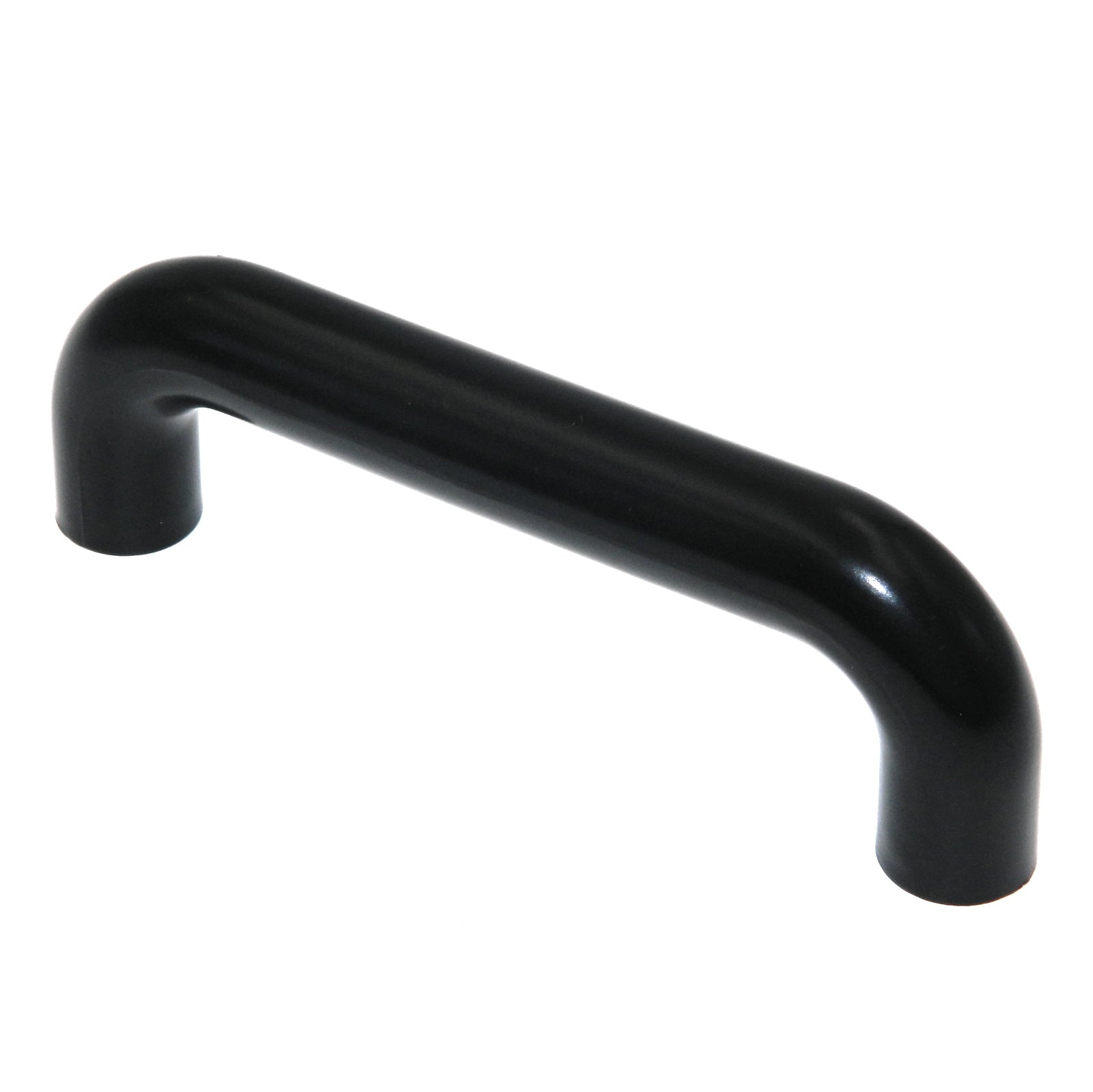 Amerock Allison Negro 3 3/4" (96 mm) cc Tirador de manija de gabinete de plástico BP5432BJ