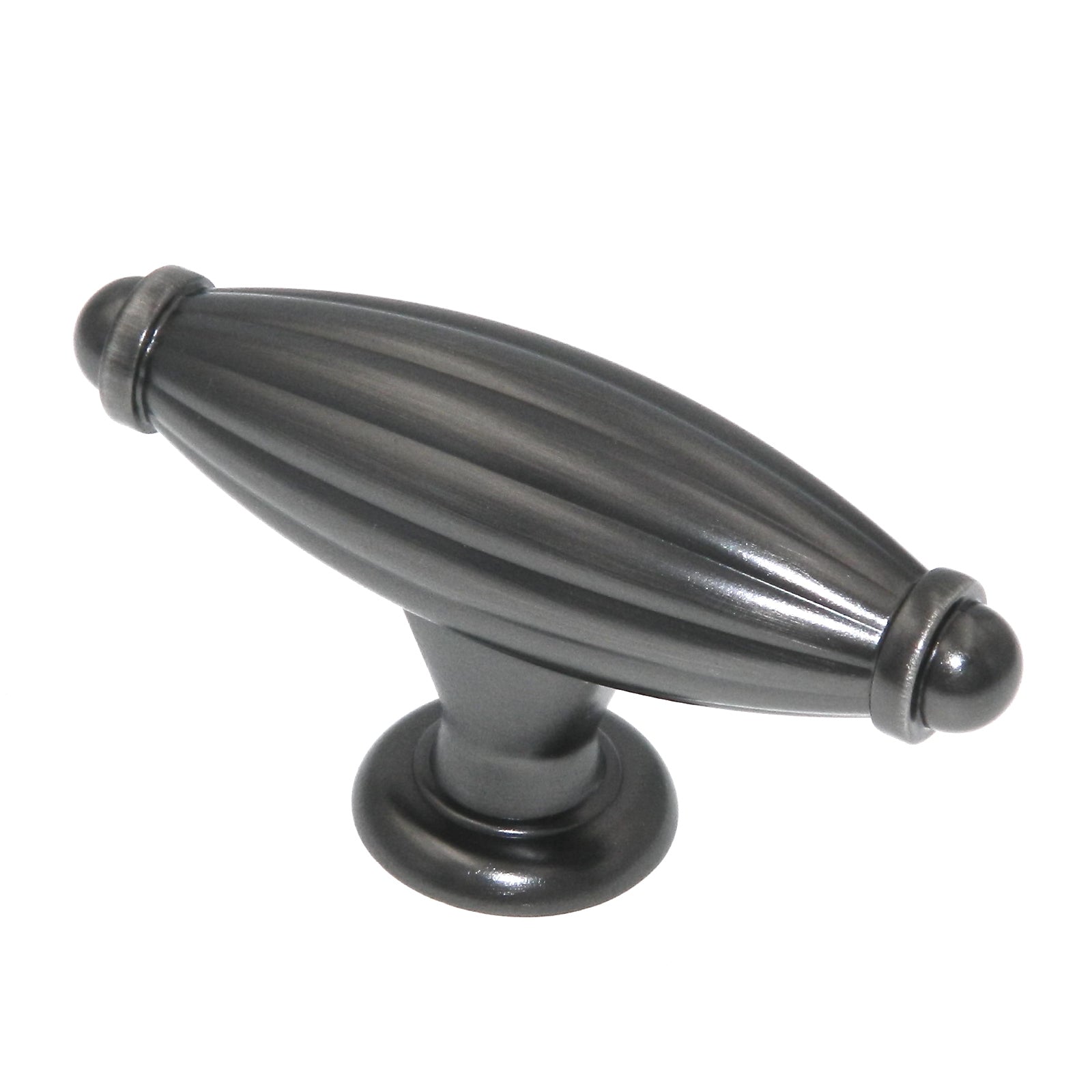 Amerock Blythe Grafito 3 1/8" Gabinete Tirador T Perilla BP552212GPH