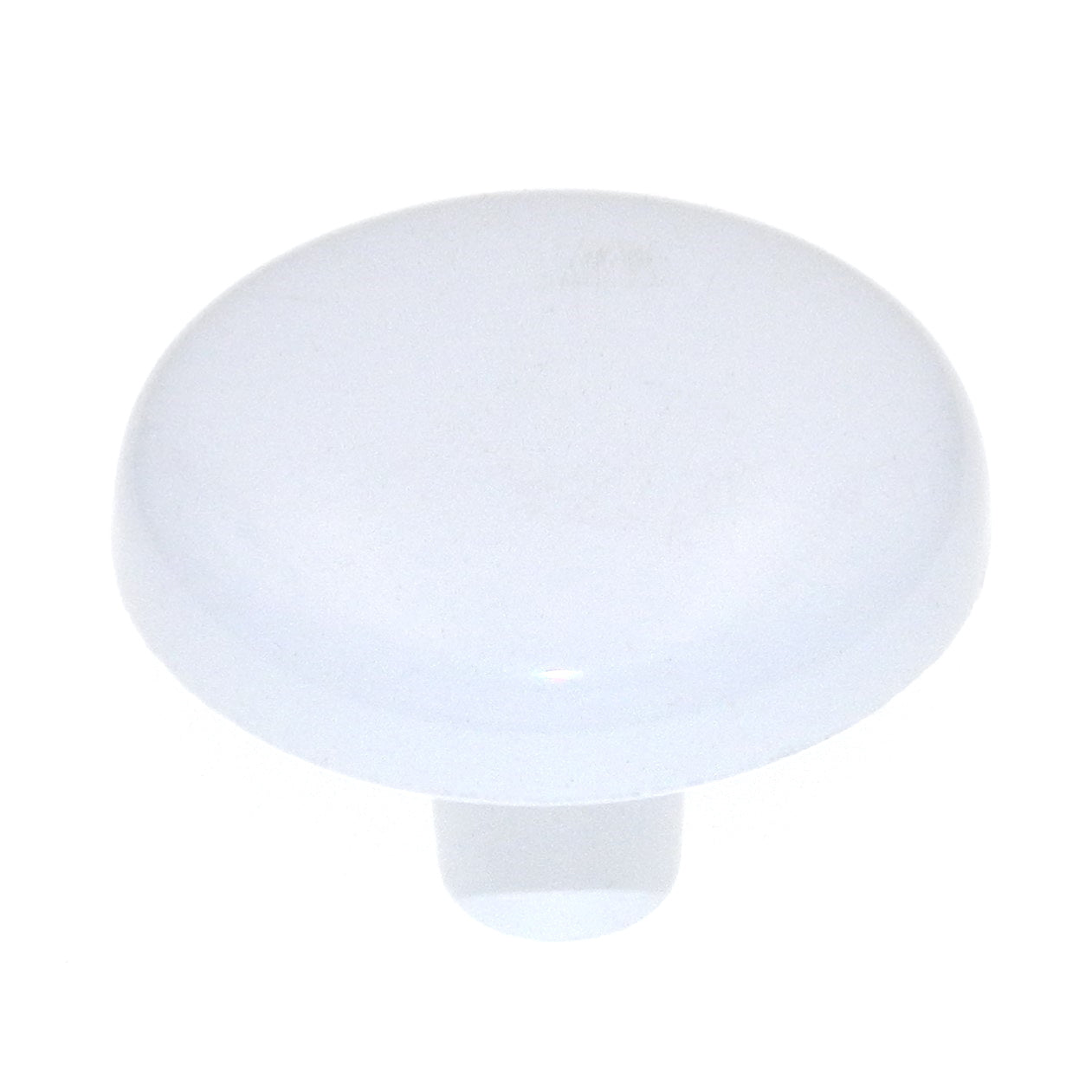 Amerock BP710-W Tirador de gabinete tipo hongo blanco de 1 1/4" Shenandoah