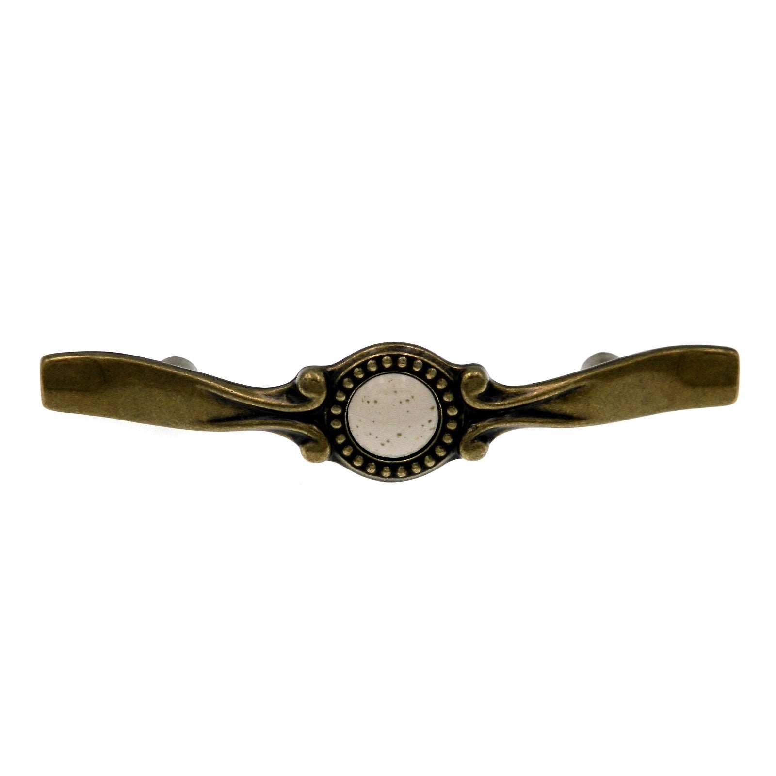 Amerock Allison BP861BB - Tirador para gabinete (3.0 in, latón bruñido, color avena)