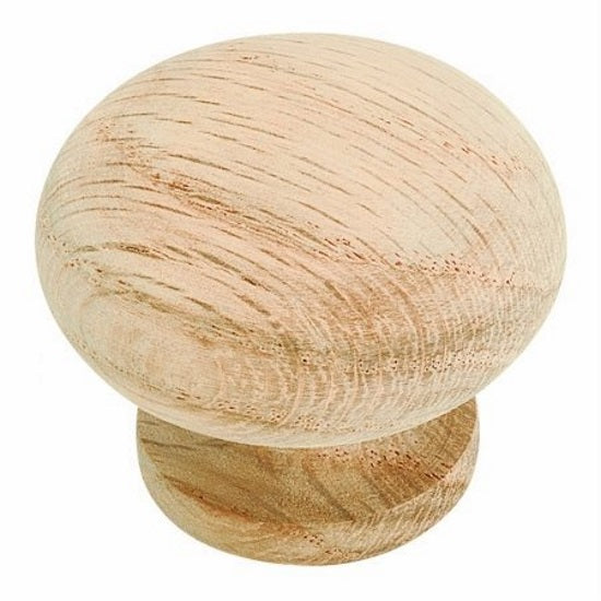 Paquete de 2 tiradores de perillas para gabinete de madera de roble Amerock BP880-WDO de 1 1/2"