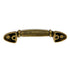 Amerock Traditional Classics 3"cc Burnished Brass Cabinet Handle Pull Ceramic Center BP981-R1W