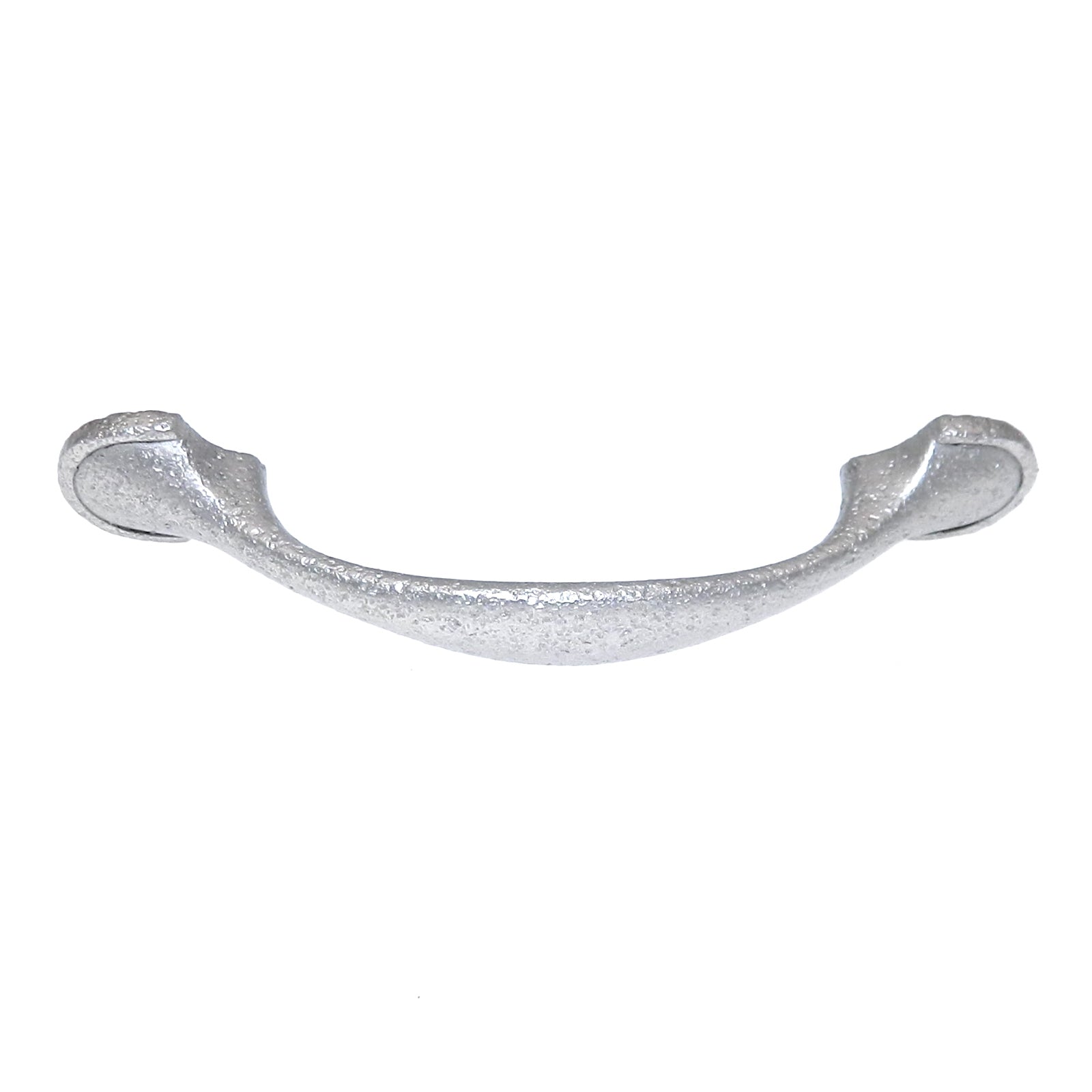 Paquete de 20 tiradores de arco de 3 "cc de cromo satinado C029SAT rústico martillado de tesoros antiguos