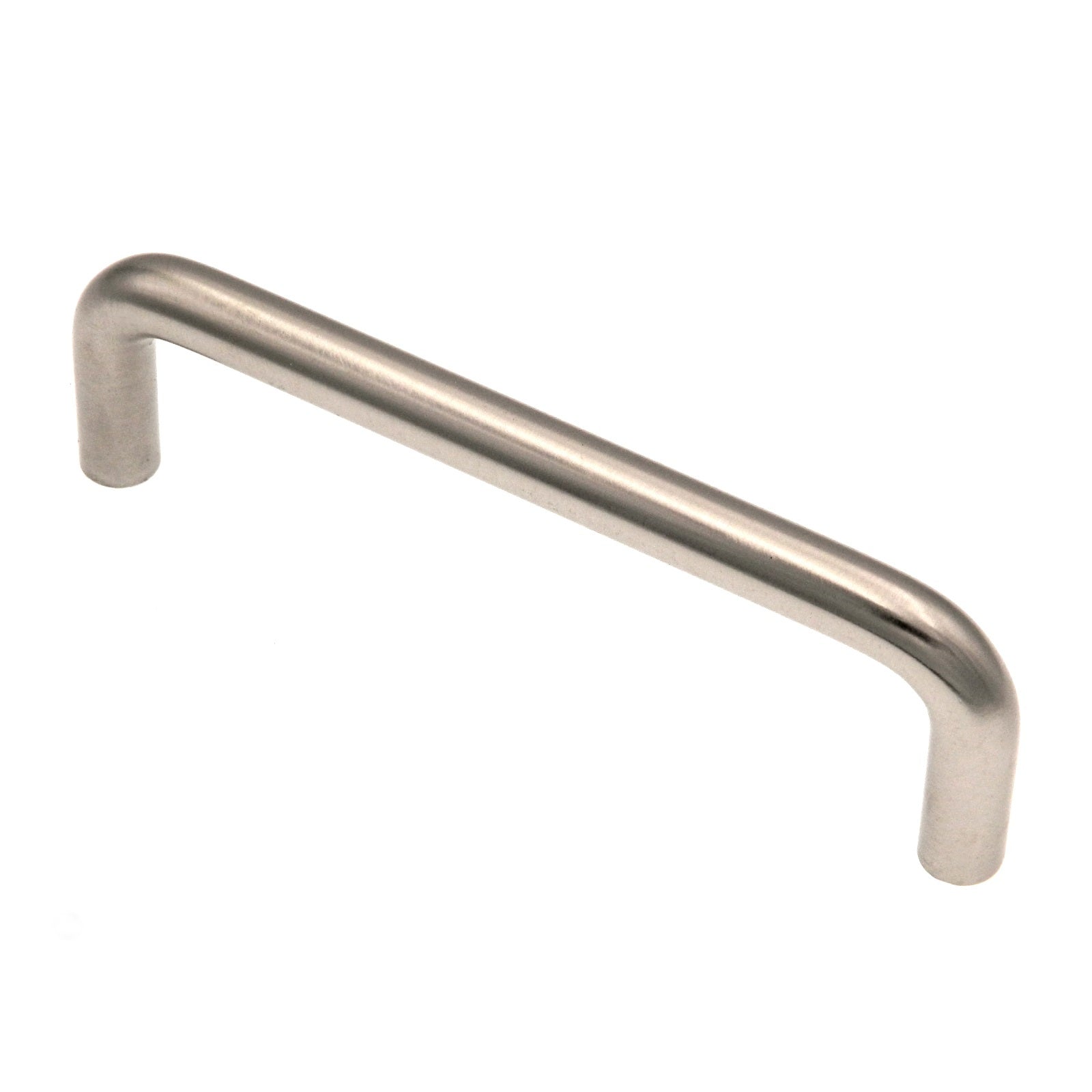 Paquete de 10 tiradores de alambre para gabinete de arco sólido Warwick contemporáneo de níquel satinado 3 1/2 "cc DH1031SN