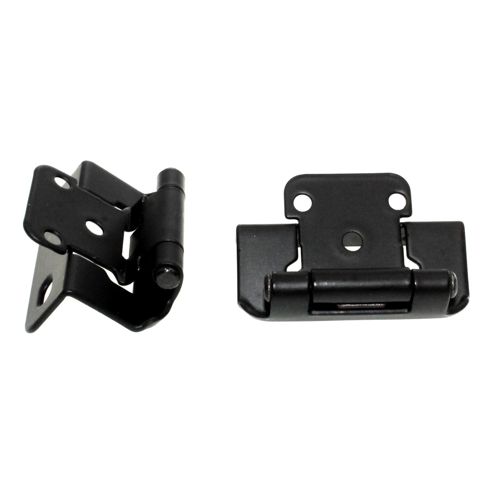 Replacement Hinges for Amerock BP7550-FB Black 1/2" Overlay Self-Closing Wrap