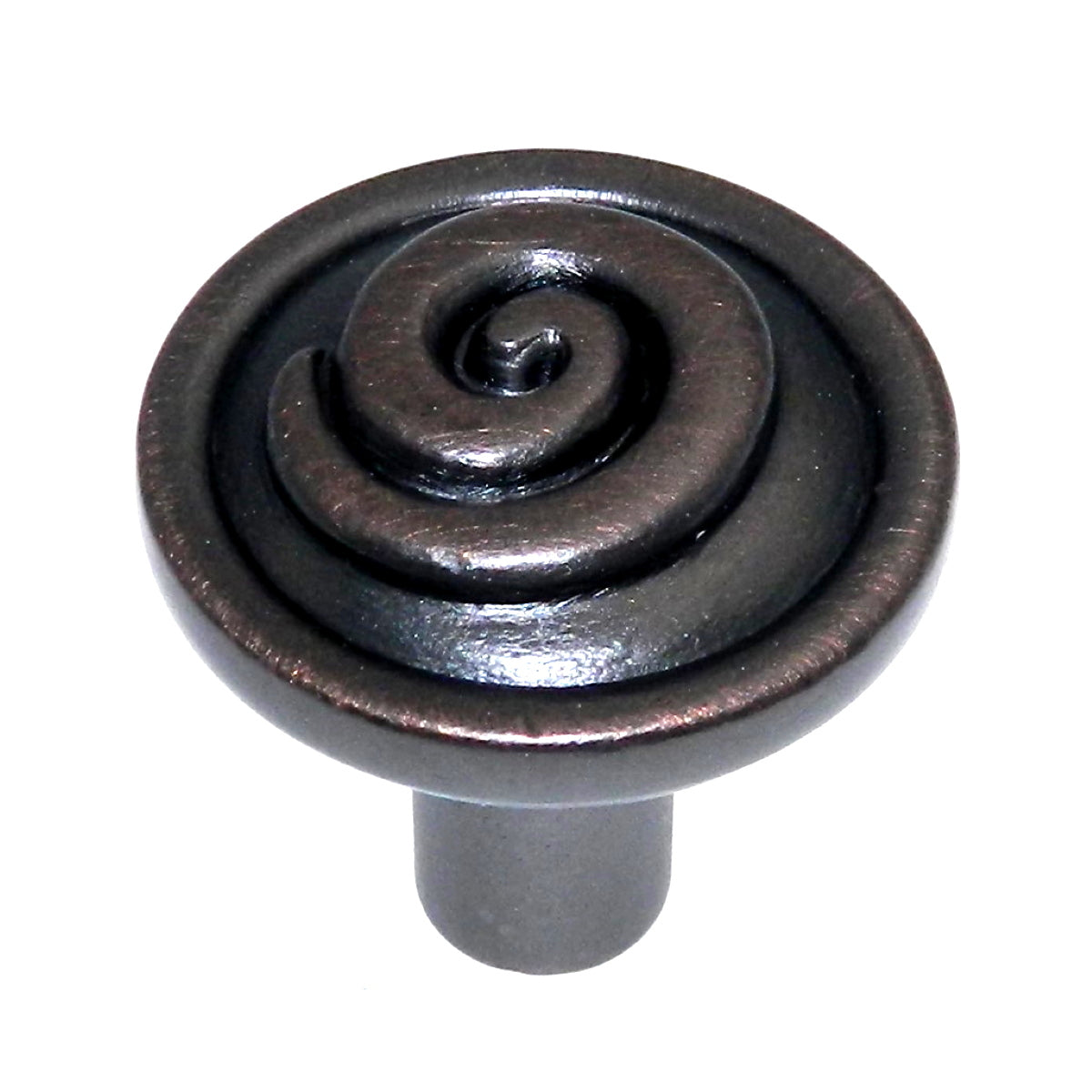 Showcase K2859-AC - Pomo redondo de cobre envejecido para gabinete (1 1/8 pulgadas)