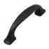 Belwith Keeler Kingston Black Solid Brass Hammered 3"cc Handle Pull M1177