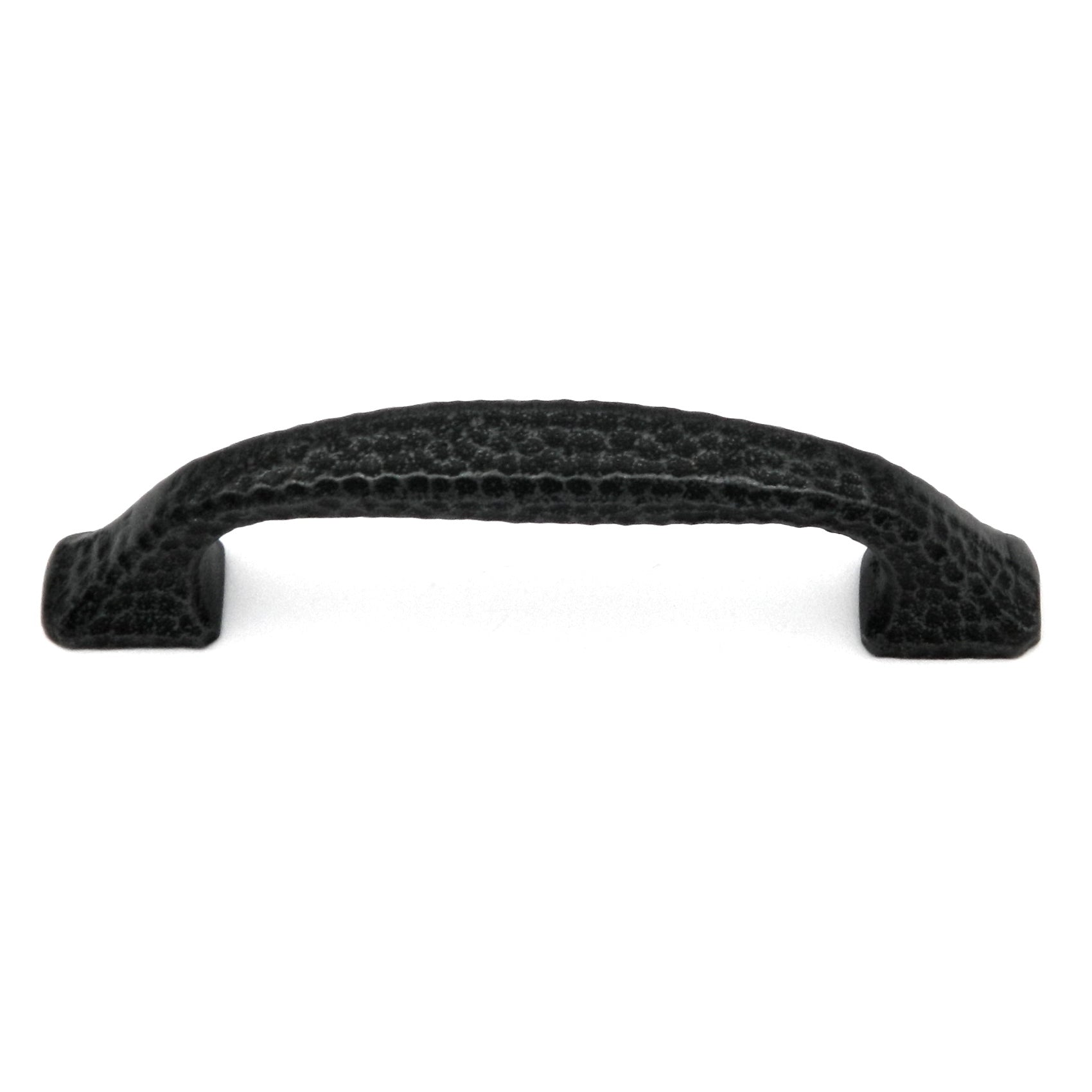Belwith Keeler Kingston Black Solid Brass Hammered 3"cc Handle Pull M1177