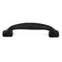 Belwith Keeler Kingston Black Solid Brass Hammered 3"cc Handle Pull M1177