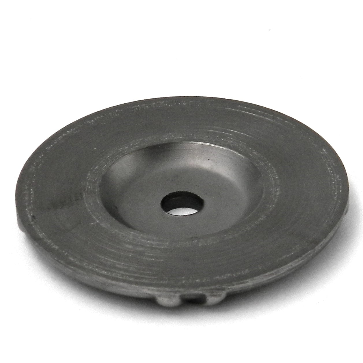 Paquete de 10 placas traseras de perilla de latón macizo Belwith Keeler de peltre antiguo de 1 1/2 "M506