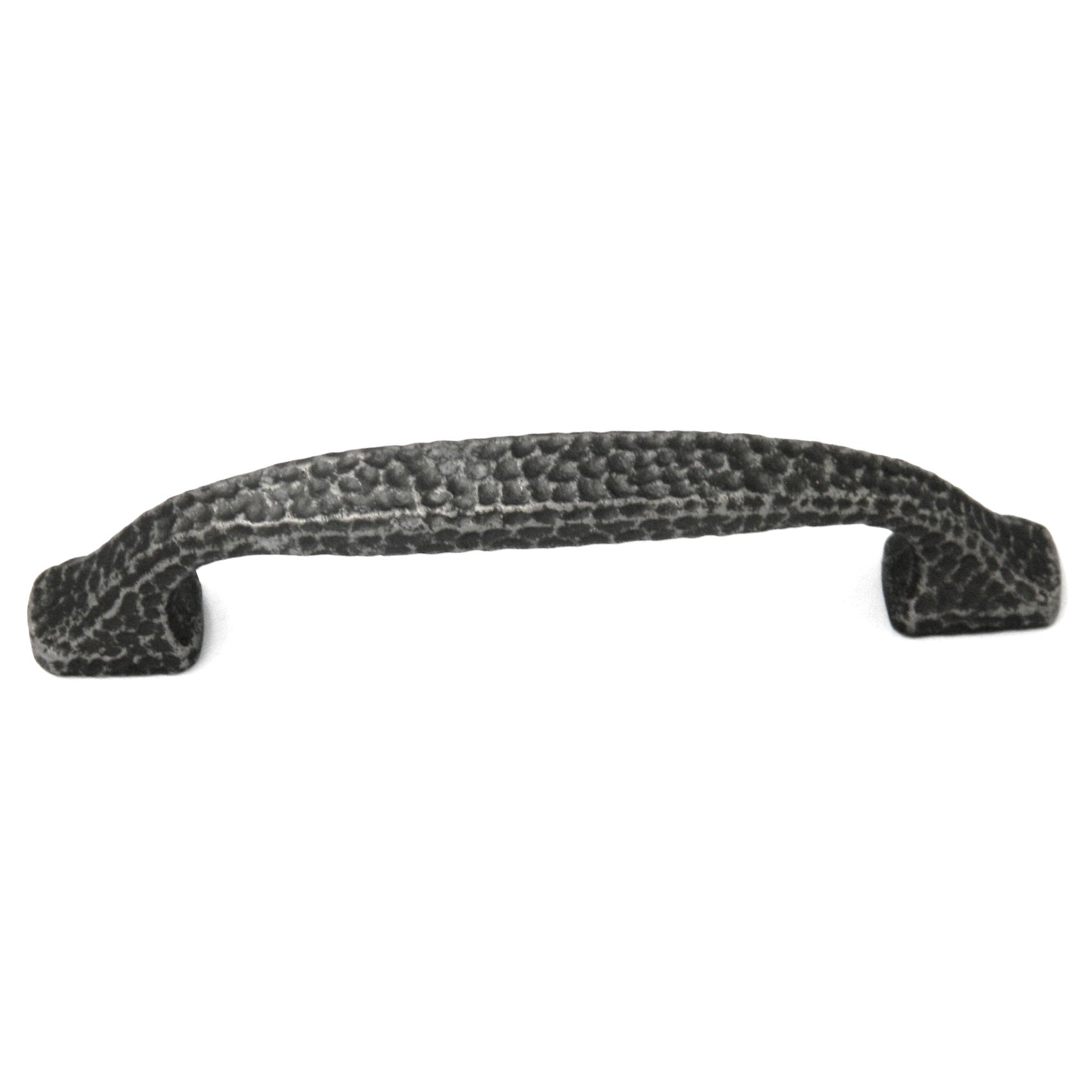 Paquete de 10 tiradores de mango de latón macizo Keeler Kingston M678 de peltre inglés antiguo de 3 3/4" (96 mm) cc