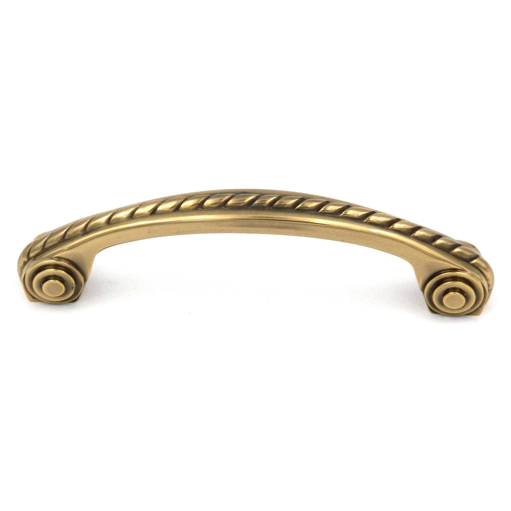 Hickory Hardware Annapolis Sherwood Gabinete de latón antiguo 3 3/4" (96 mm) cc Tirador P115