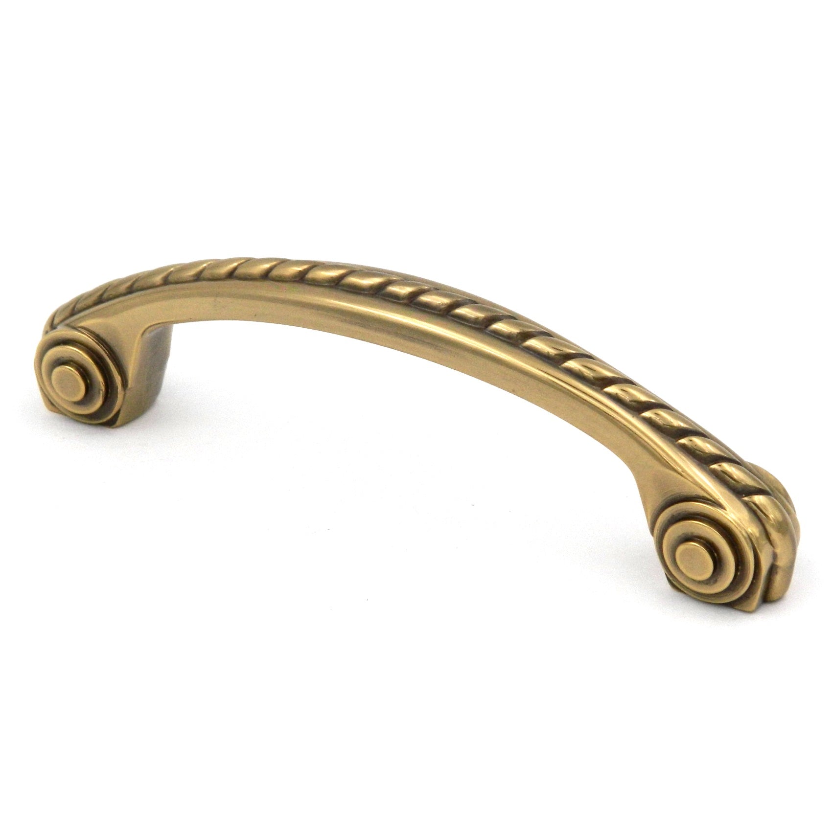 Hickory Hardware Annapolis Sherwood Gabinete de latón antiguo 3 3/4" (96 mm) cc Tirador P115