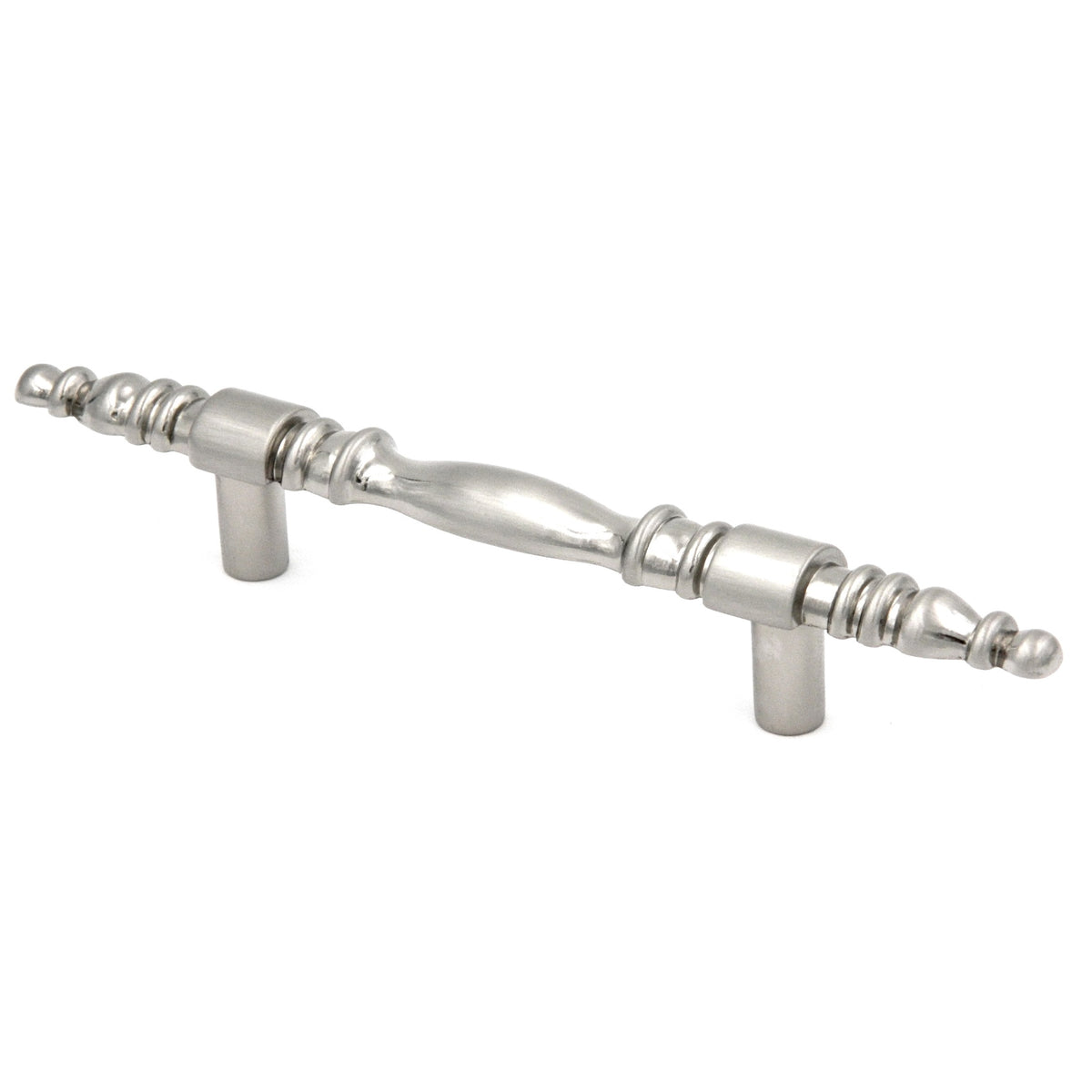Cosmas 161-319SN Satin Nickel Euro Style Bar Pull
