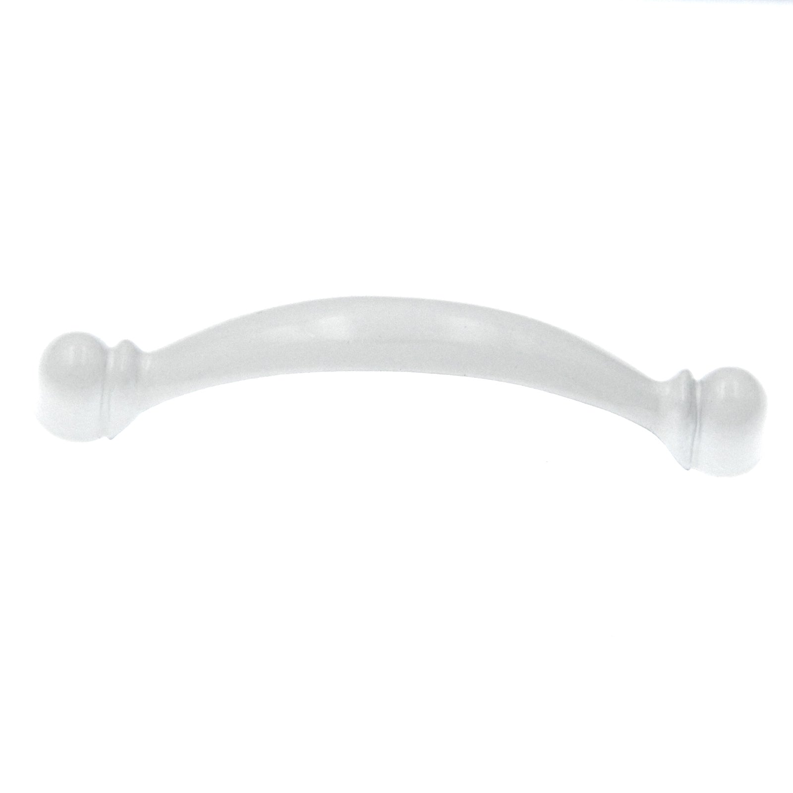 Hickory Conquest P14441-W Tirador de manija para gabinete con arco, color blanco, 3 "cc