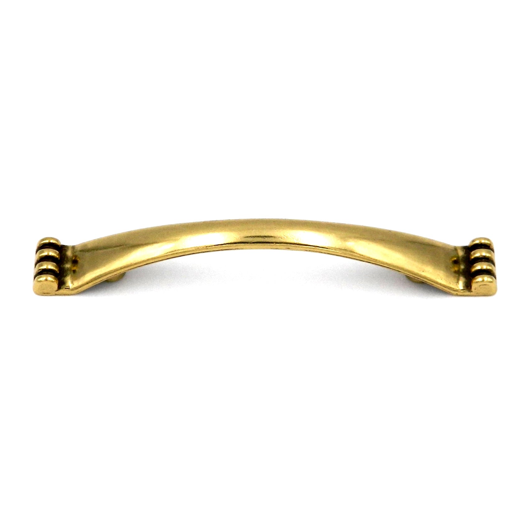 Hickory Conquest P14461-LB Lustre Brass 3"cc Arch Cabinet Handle Pull