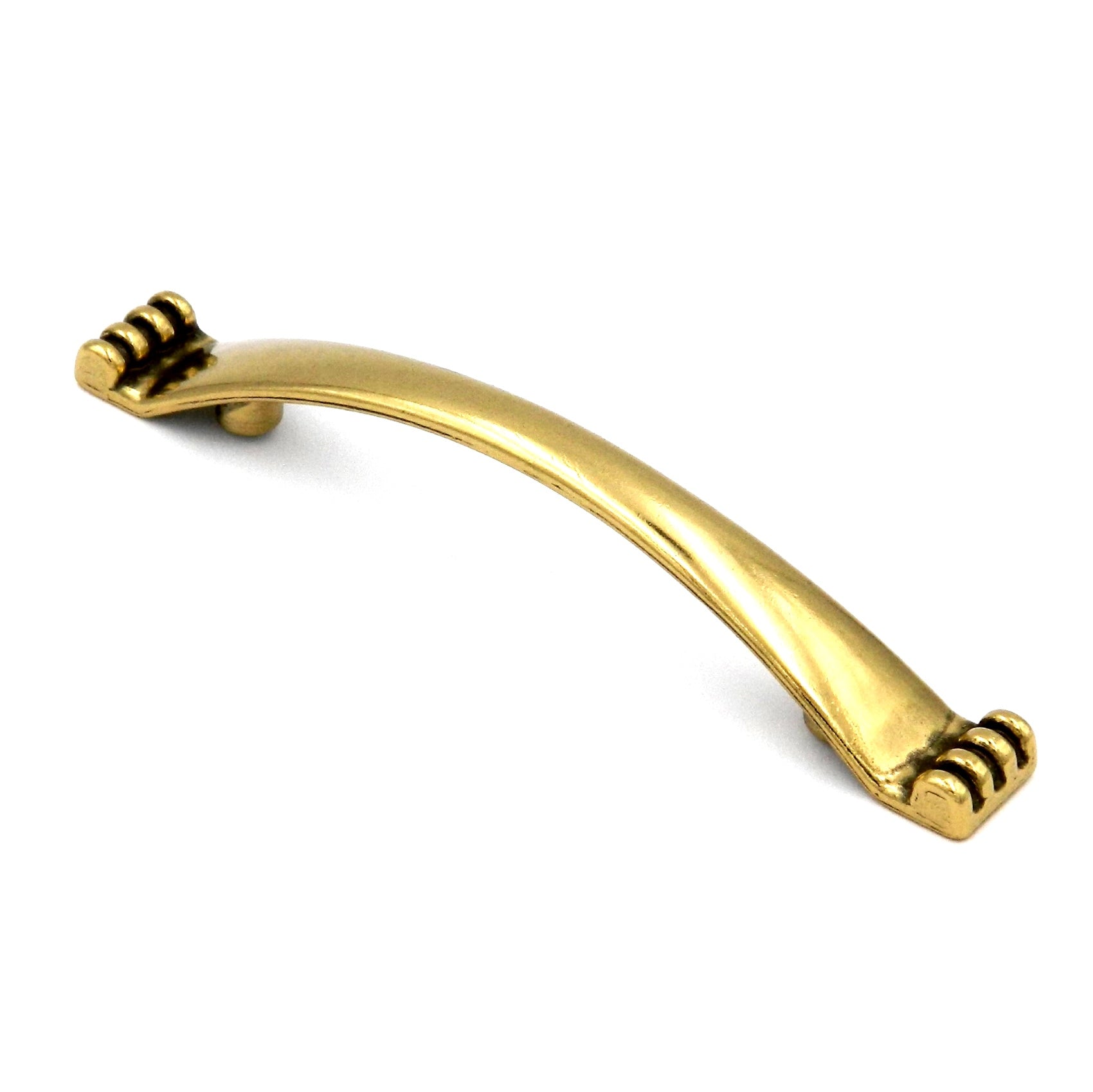 Hickory Conquest P14461-LB Lustre Brass 3"cc Arch Cabinet Handle Pull