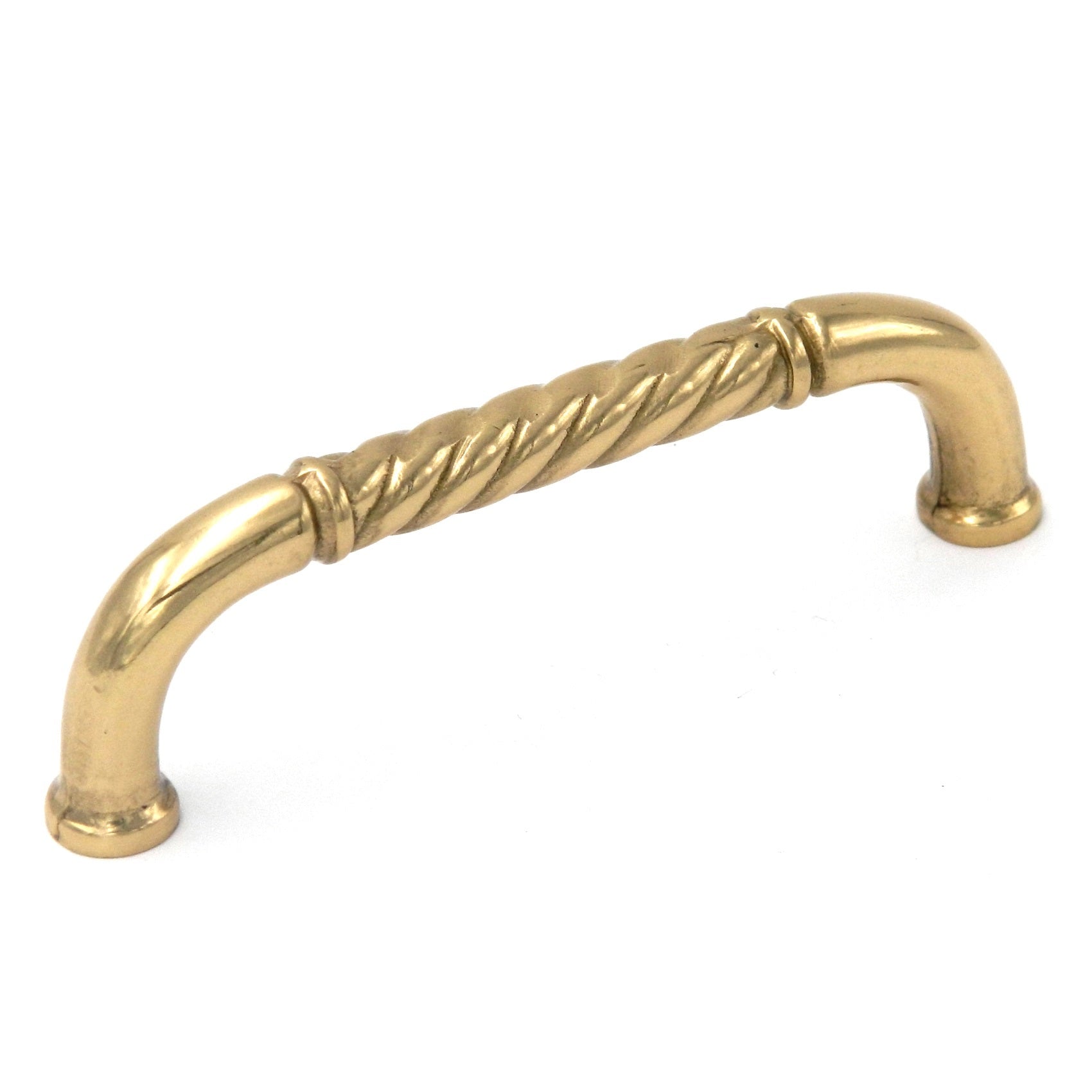 10 Pack Belwith Keeler Annapolis P16 Polished Brass 3"cc Solid Brass Cabinet Handle Pull