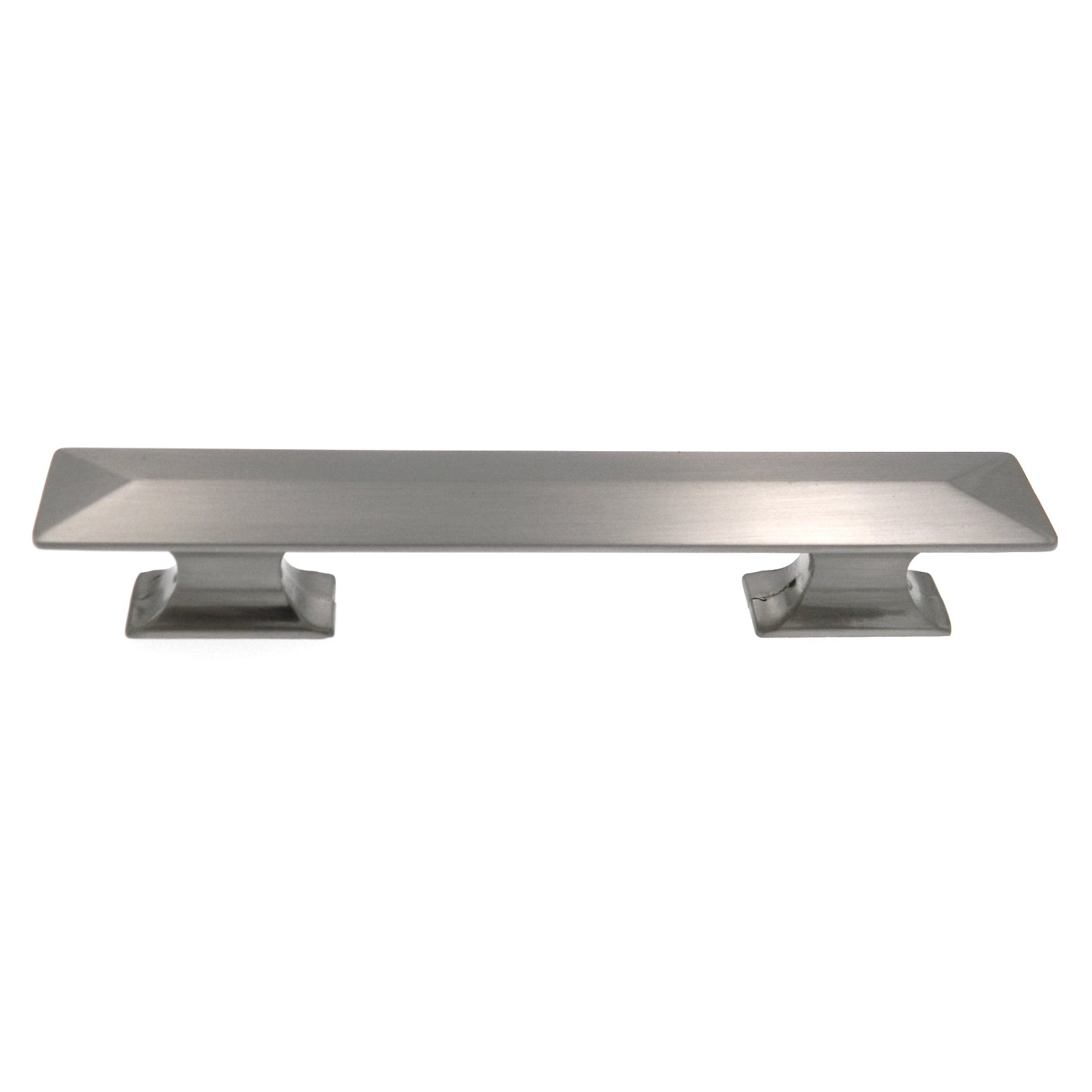 Hickory Hardware Bungalow Níquel satinado 3 3/4" (96 mm) cc Prisma Gabinete Bar Pull P2154-SN