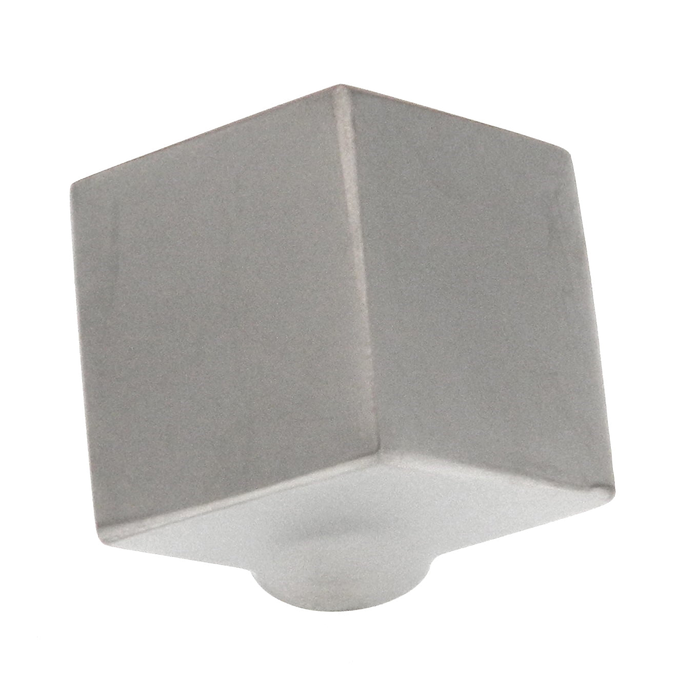 Paquete de 10 perillas de gabinete de níquel perlado Euro Contemporary de Hickory Hardware P2160-PN