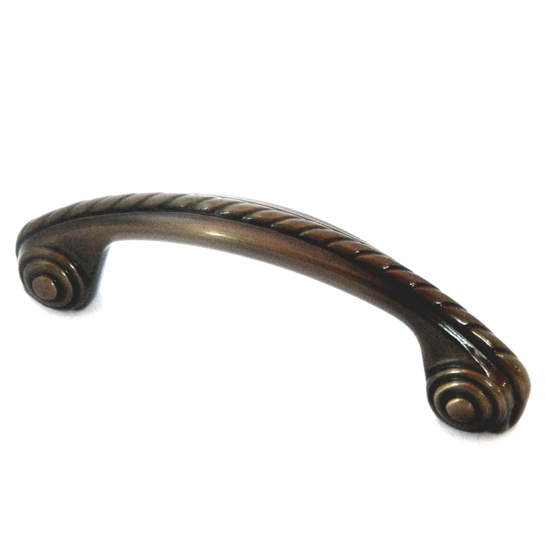 Vitrina Gabinete de latón inglés antiguo Tirador de manija de 3 "cc P2301-AEH