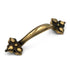Belwith Keeler Spanish Gothic P3020-07 Sherwood - Tirador para gabinete (latón macizo, latón envejecido, 3.0 in, 10 unidades)