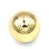 Hickory Hardware Ecléctico latón pulido redondo 1 1/4" perilla P307-3