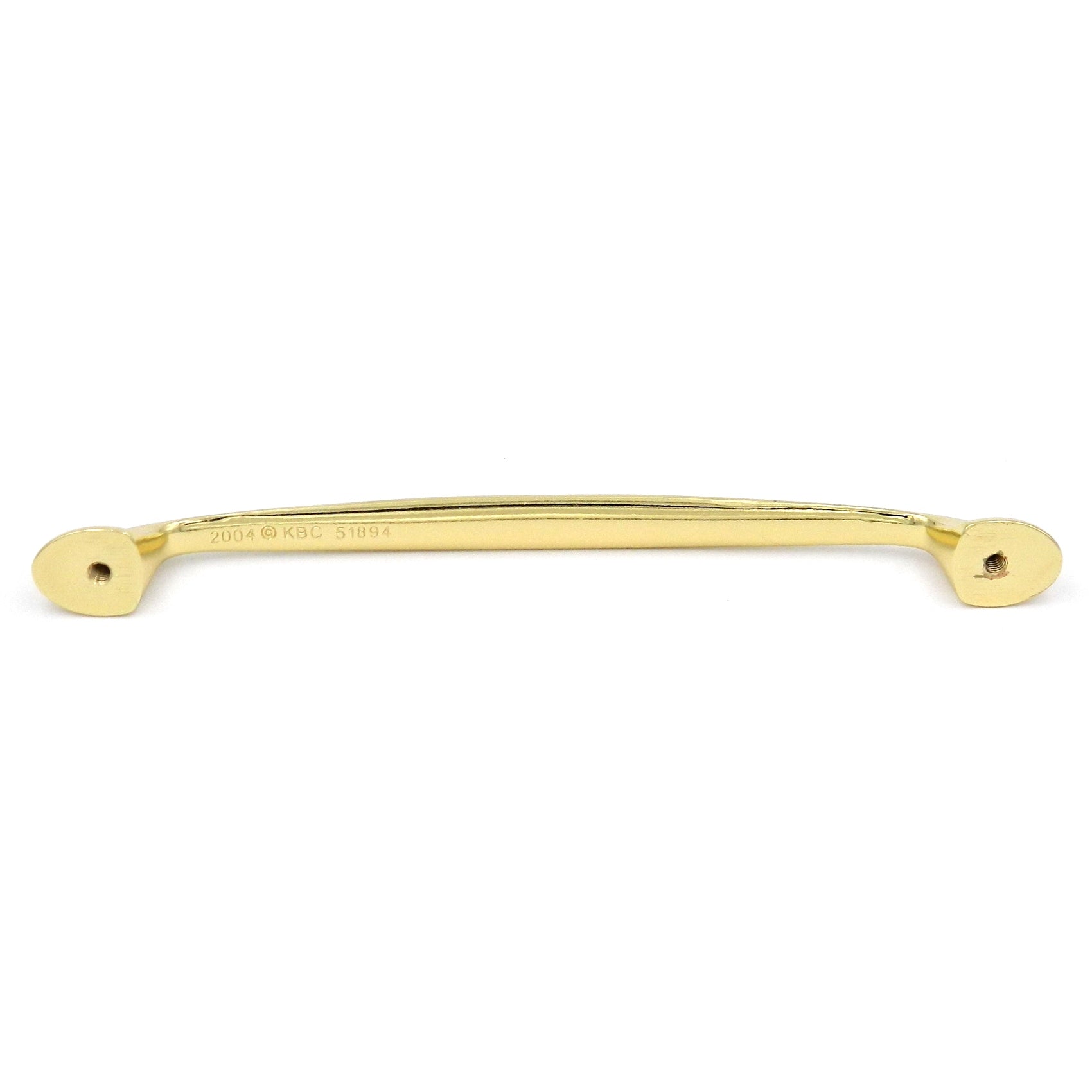 Hickory Hardware Vanguard Polished Brass 160mm Cabinet Handle Pull P3080-PB
