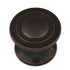 Hickory Hardware Deco P3101-DAC - Pomo redondo para gabinete (1 1/4 pulgadas, cobre antiguo oscuro)