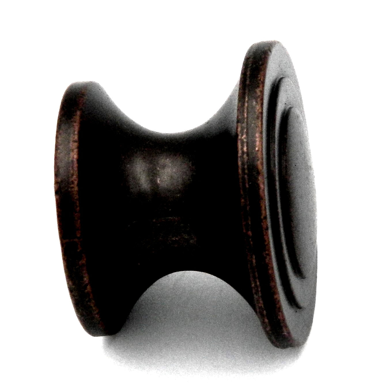 Hickory Hardware Deco P3101-DAC - Pomo redondo para gabinete (1 1/4 pulgadas, cobre antiguo oscuro)