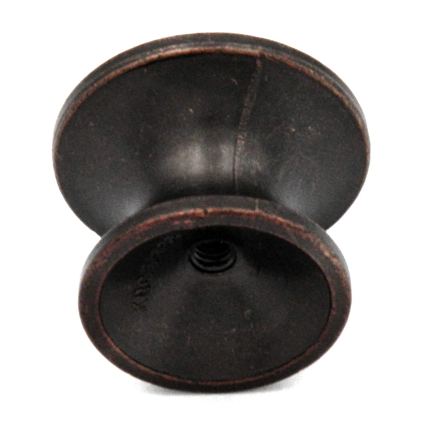 Hickory Hardware Deco P3101-DAC - Pomo redondo para gabinete (1 1/4 pulgadas, cobre antiguo oscuro)