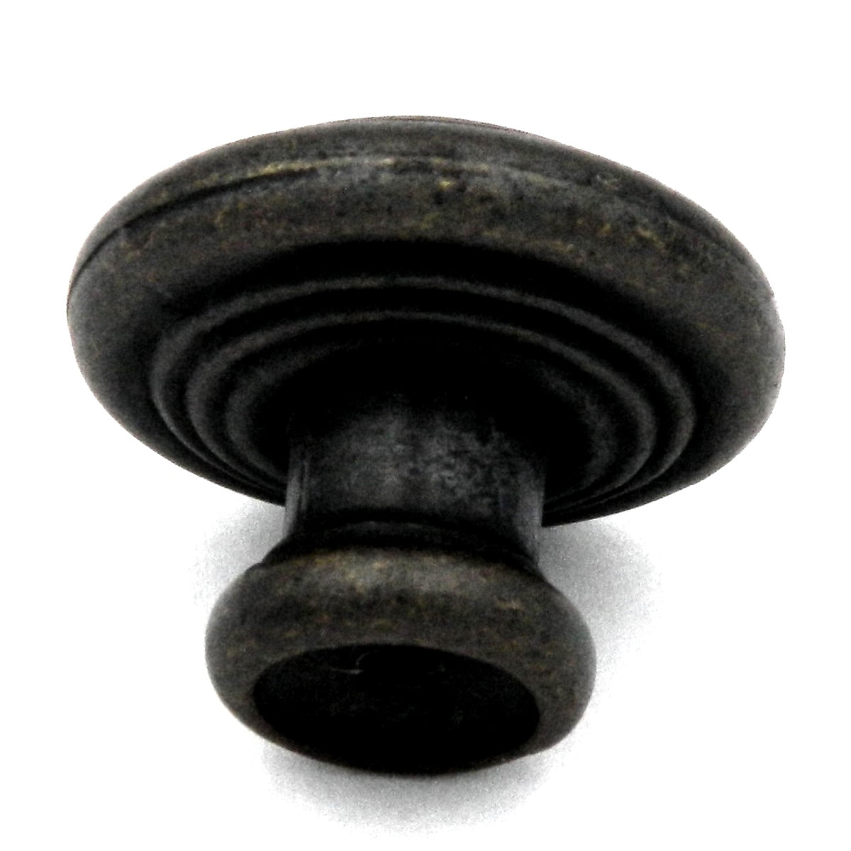 Hickory Hardware Deco Windover P3103-WOA - Pomo redondo antiguo para gabinete (1 1/4")