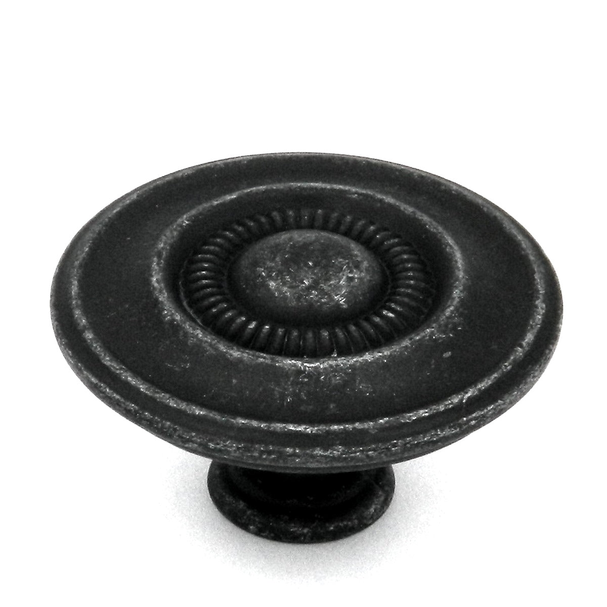 Hickory Hardware Guild P3150-VP - Pomo redondo de peltre para gabinete (1 5/8 pulgadas)