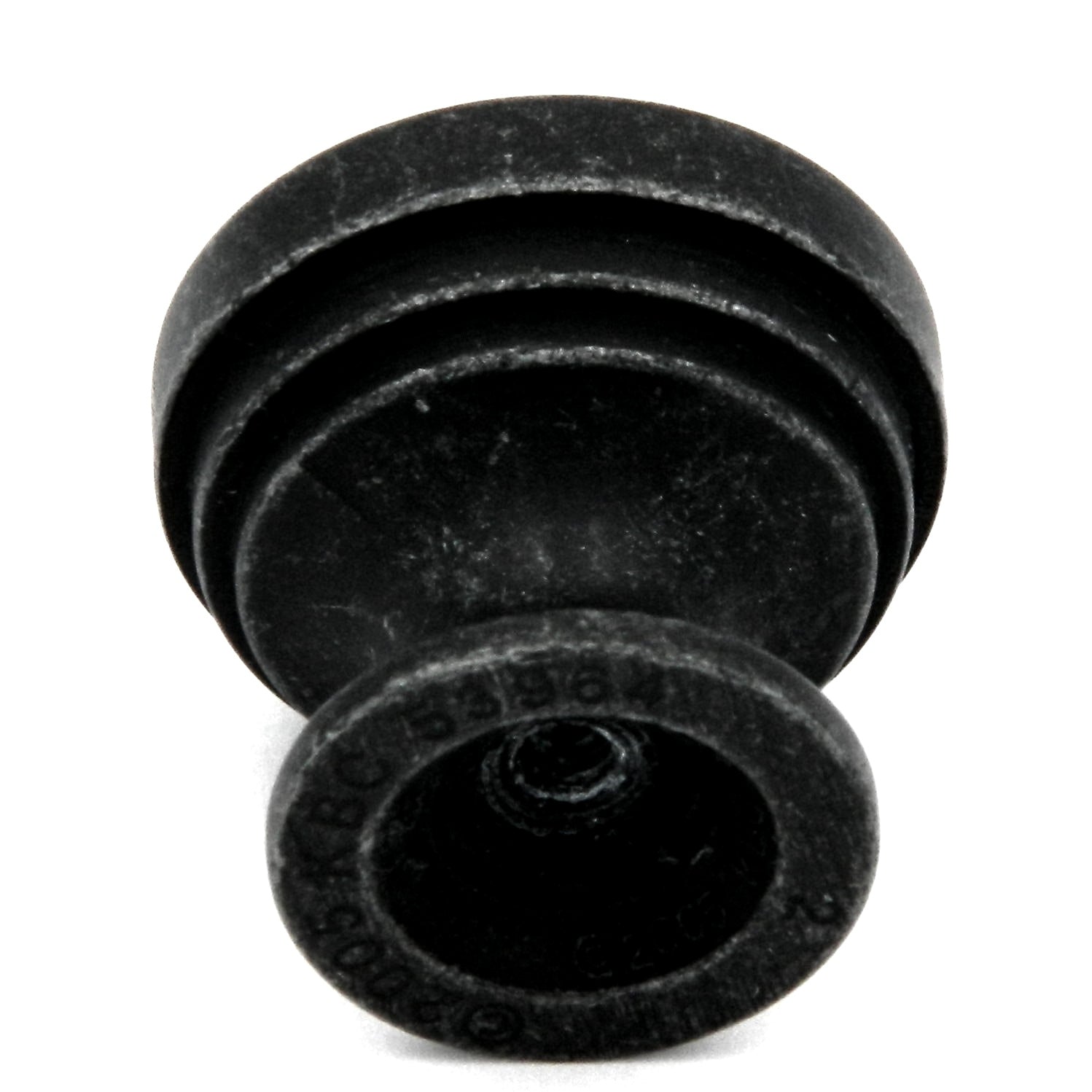 Hickory Hardware Guild Vibra Peltre Redondo Plano 1 1/4" Pomo para gabinete P3153-VP