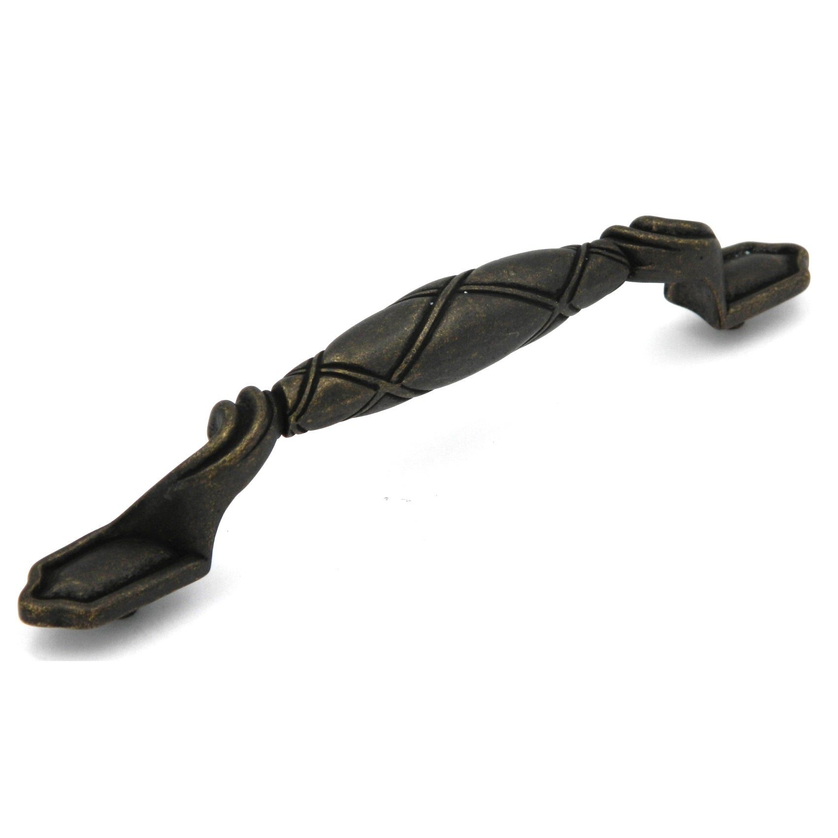 Hickory Vienna P3173-WOA Windover - Tirador para gabinete (6.0 in), color antiguo