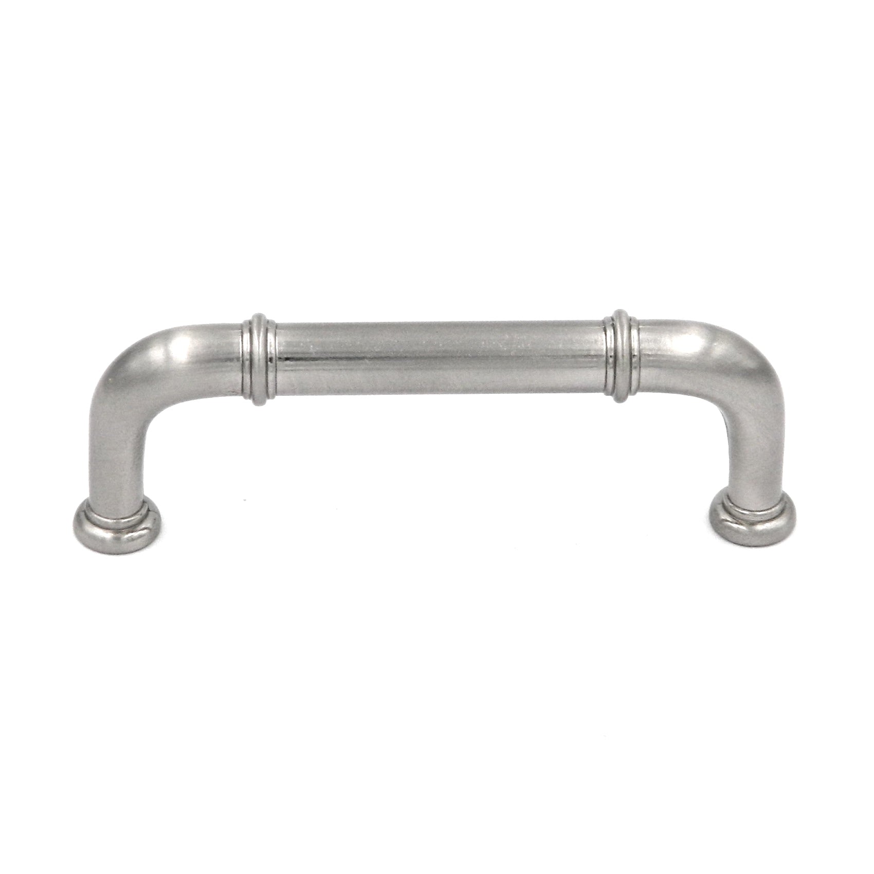 Hickory Hardware Cottage P3382-SN - Tirador para gabinete (níquel satinado, 3.0 in)