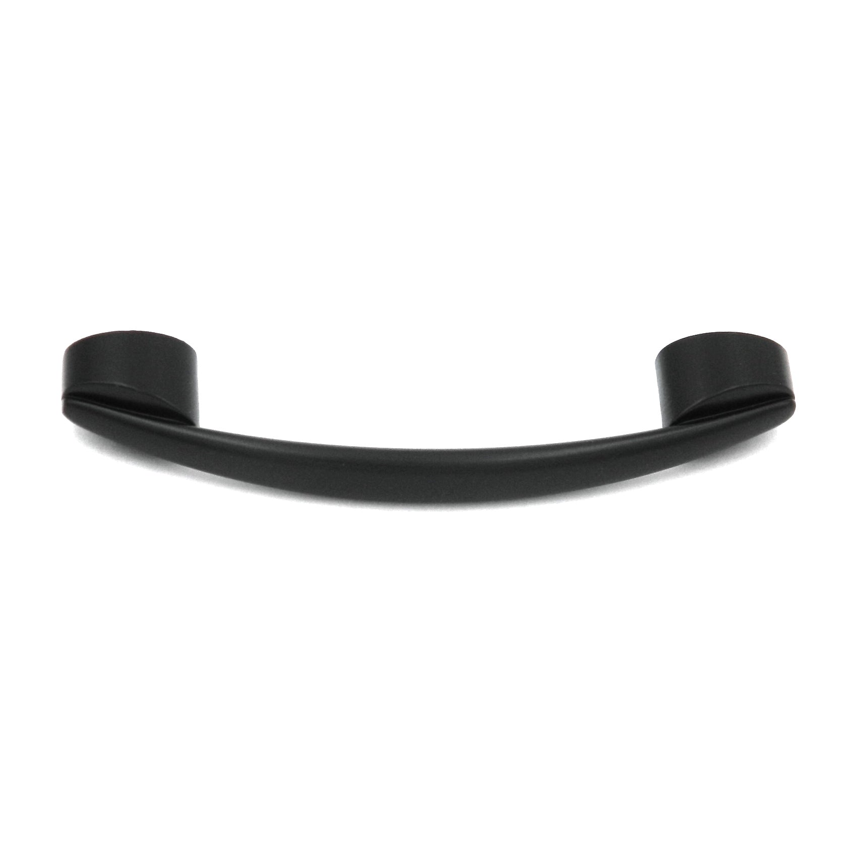 Hickory Hardware Luna Matte Black Cabinet  3", 3 3/4" (96mm)cc Handle Pull P3447-MB