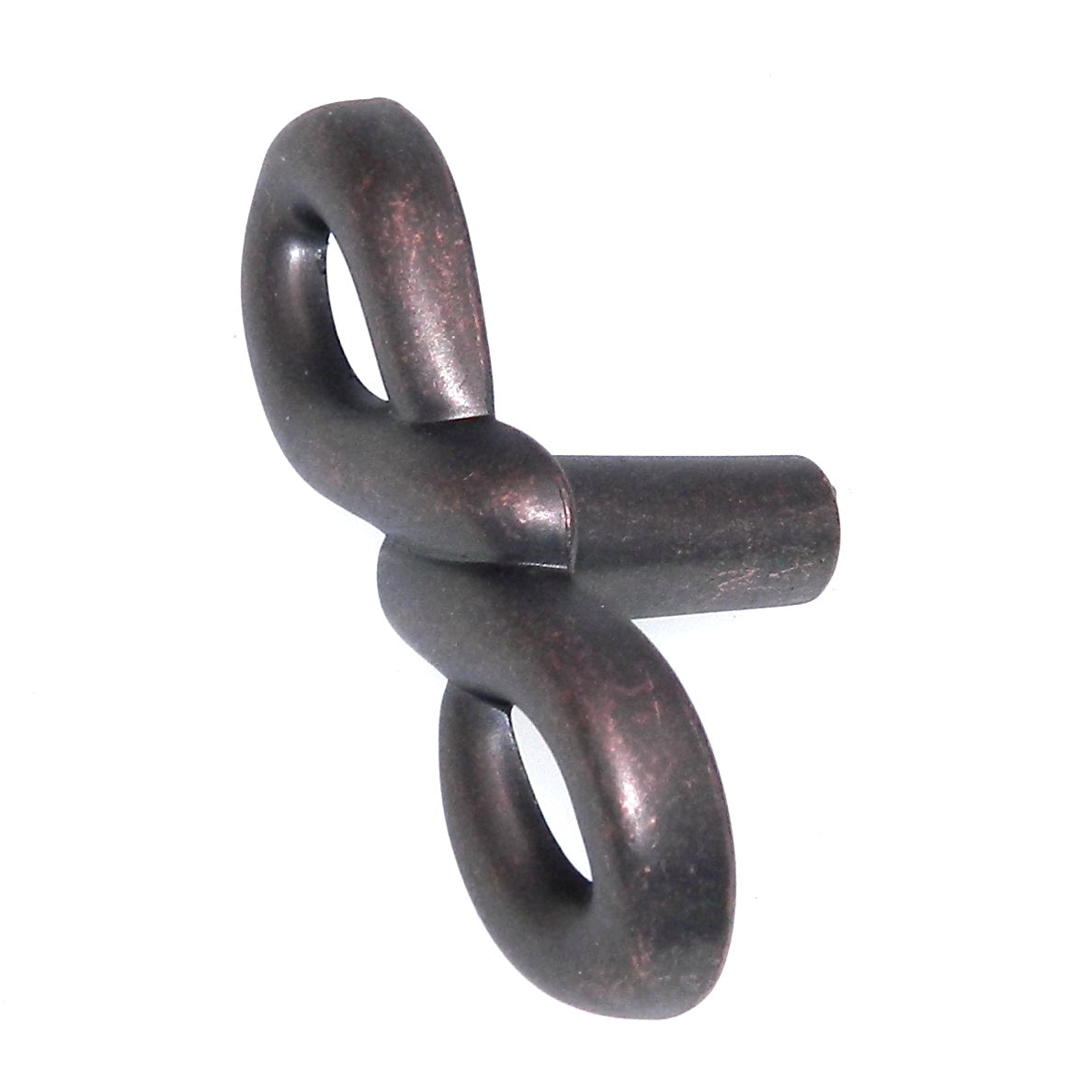 Hickory Hardware French Twist Dark Antique Copper 2" Knot Cabinet Knob