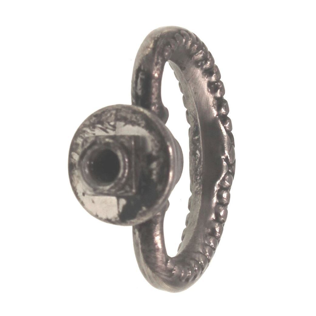 Hickory Hardware Manor House Silver Stone 1 3/16" Mock Key Kno