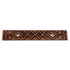 Hickory Hardware Southwest Lodge Antique Copper 3"cc Handle Backplate P376-AC
