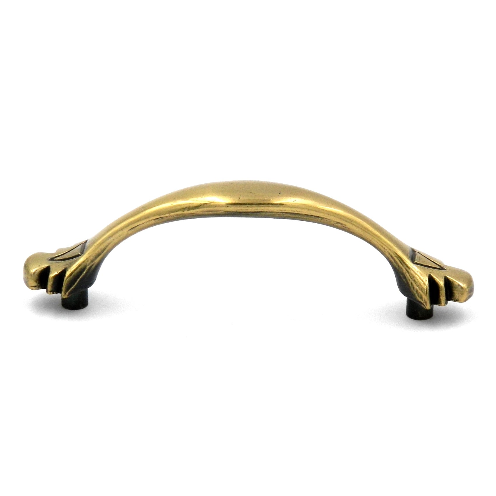 Hickory Hardware Southwest Lodge Medallón de latón ennegrecido 3 "cc Gabinete Pull P384-BBM